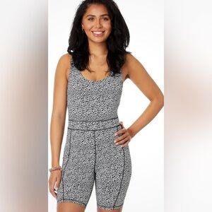 Lilly Pulitzer Everetta Jumpsuit UPF 50+ Animal Print XL